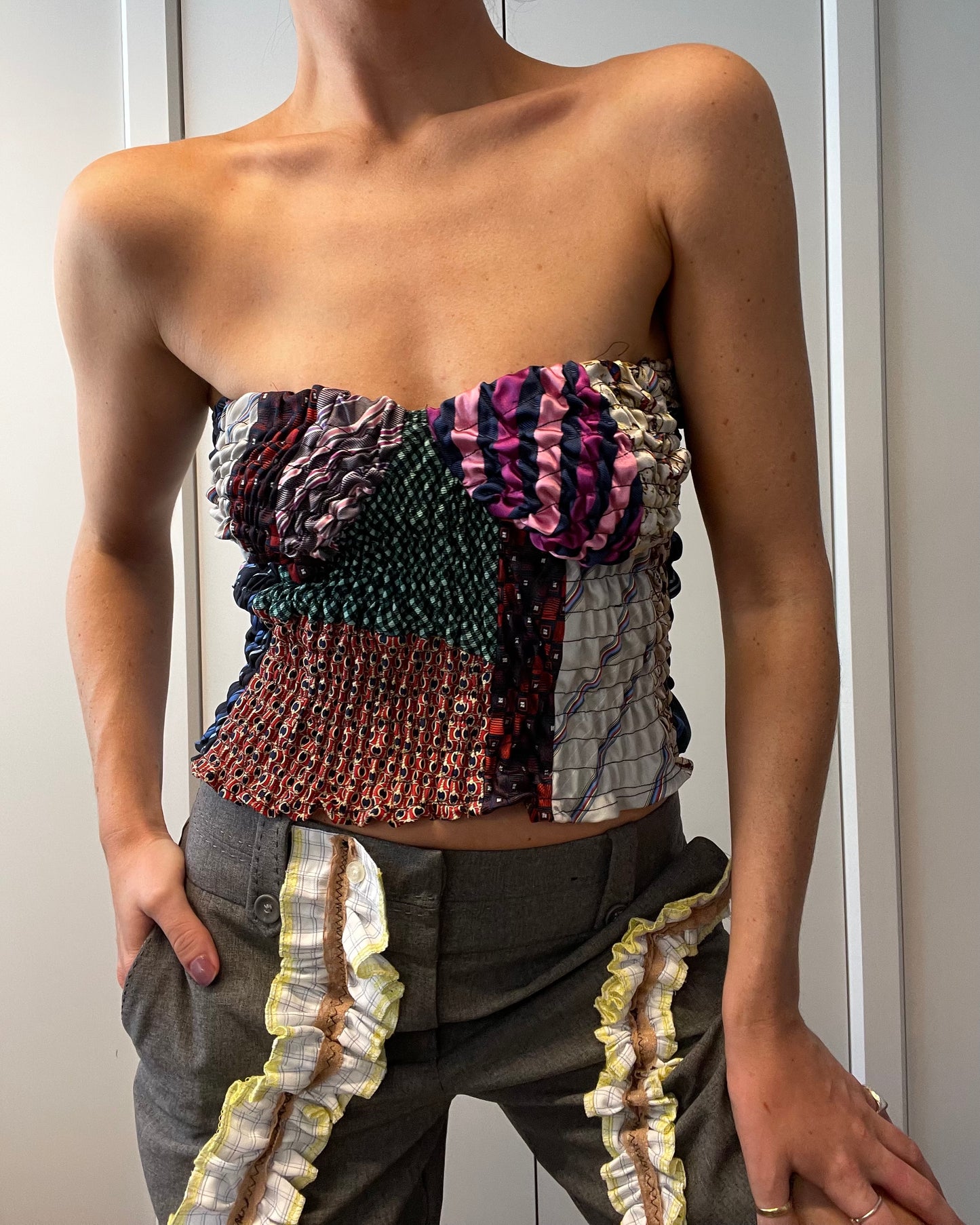 NECK TIE TOP / 1854. / (MADE TO ORDER)