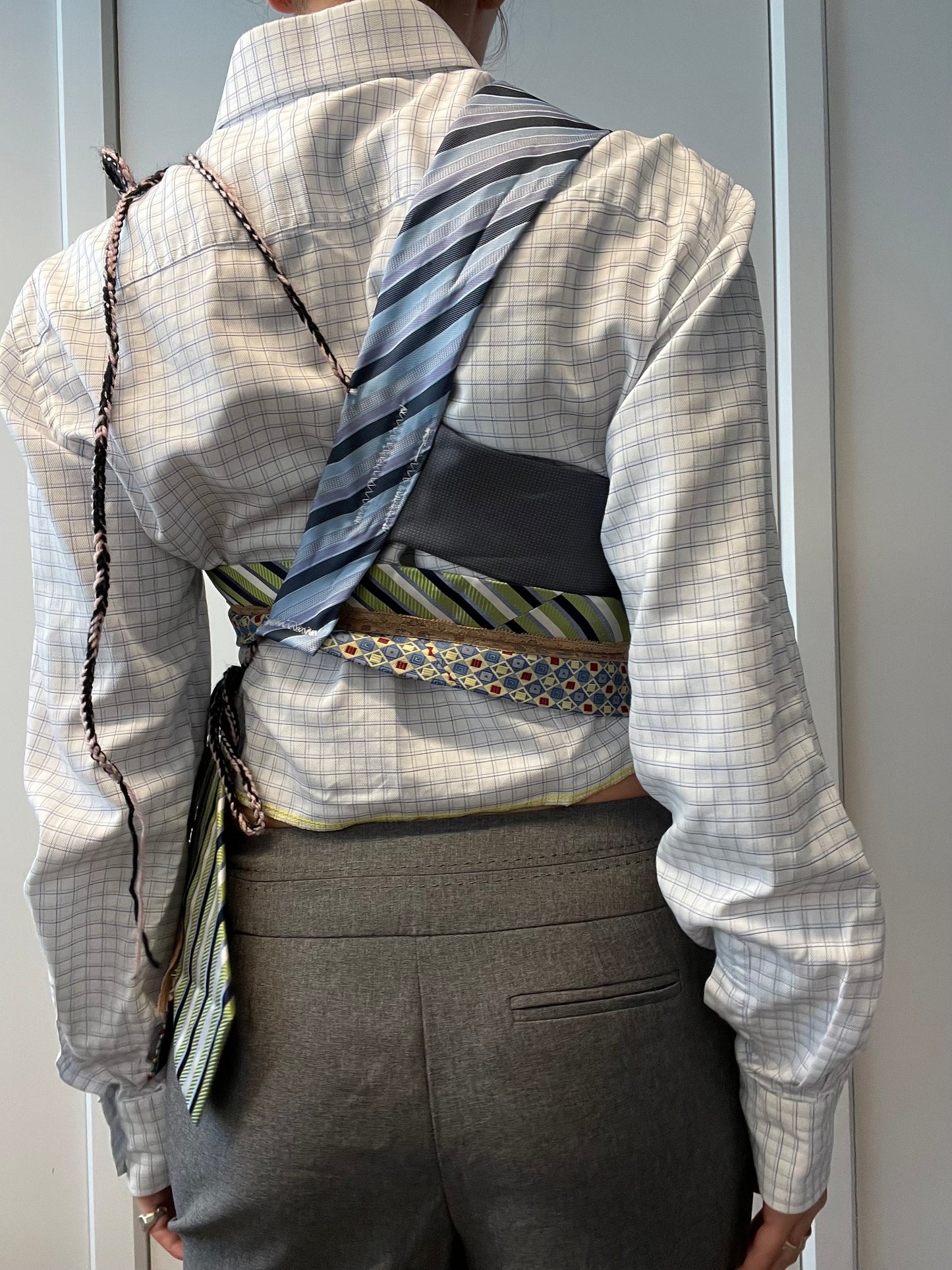 NECK TIE TOP / 1819. / (MADE TO ORDER)