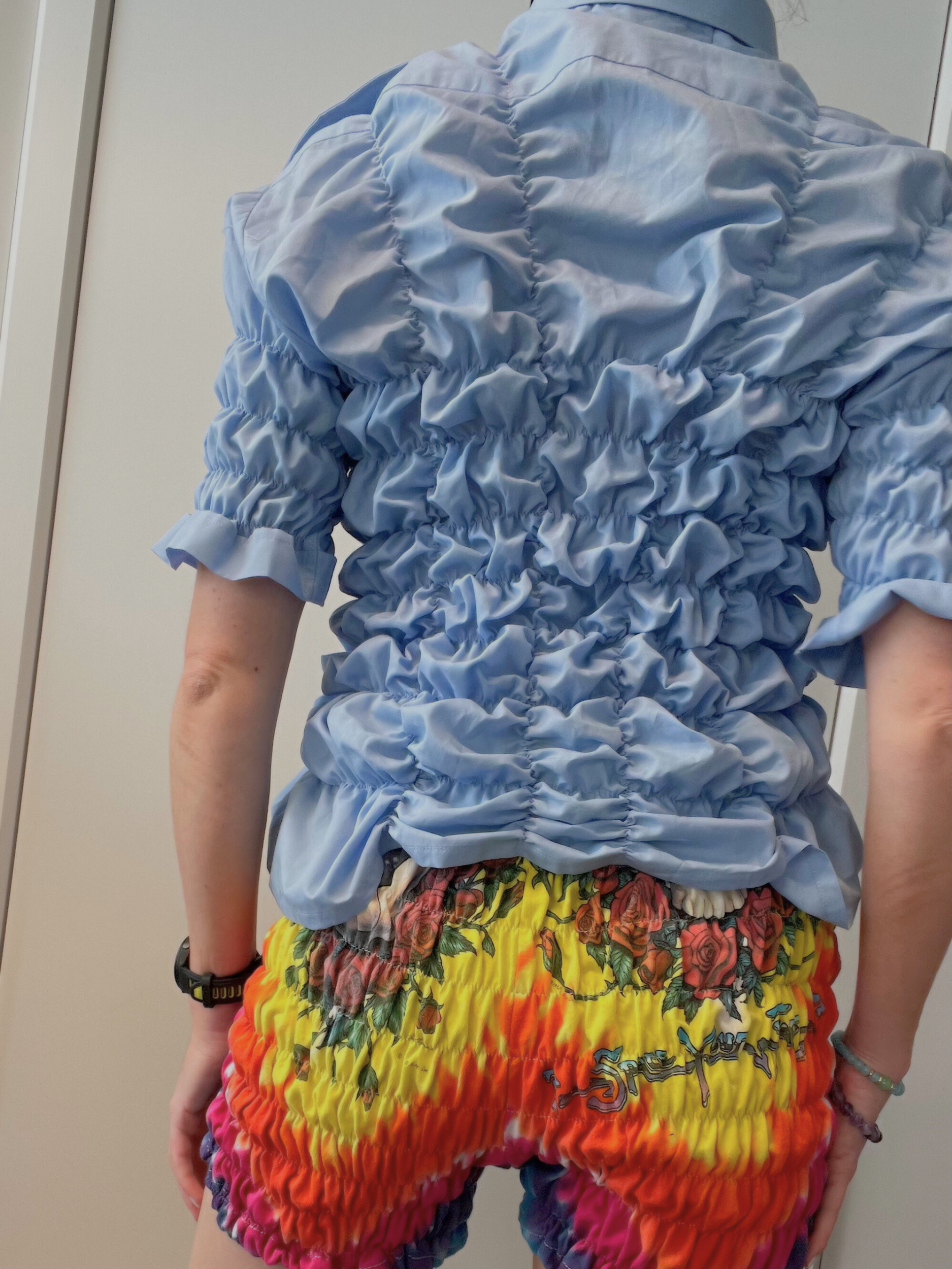 SHIRRED SHORTS / 2527. / S-M