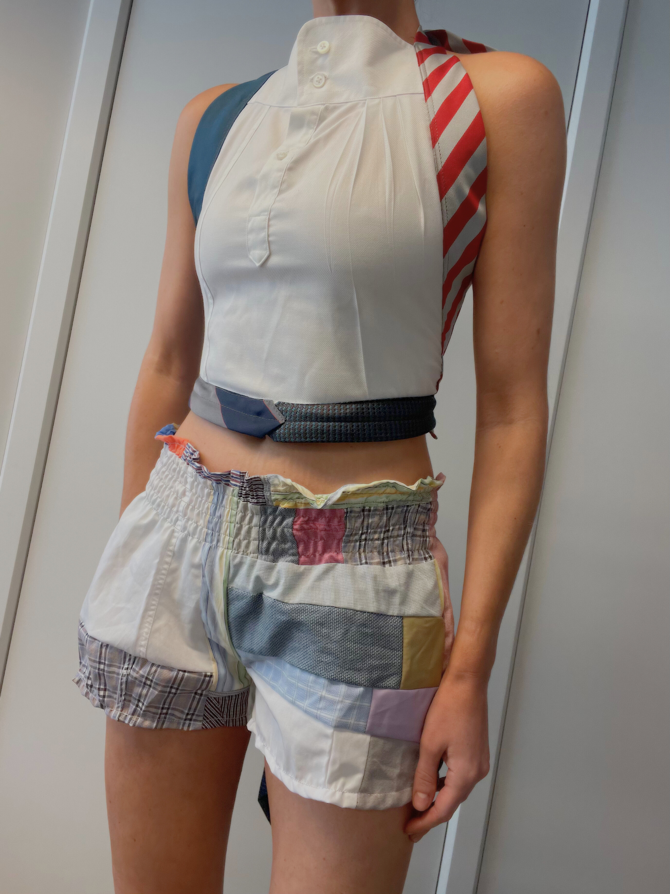 SHIRRED SHORTS / 2932. / S