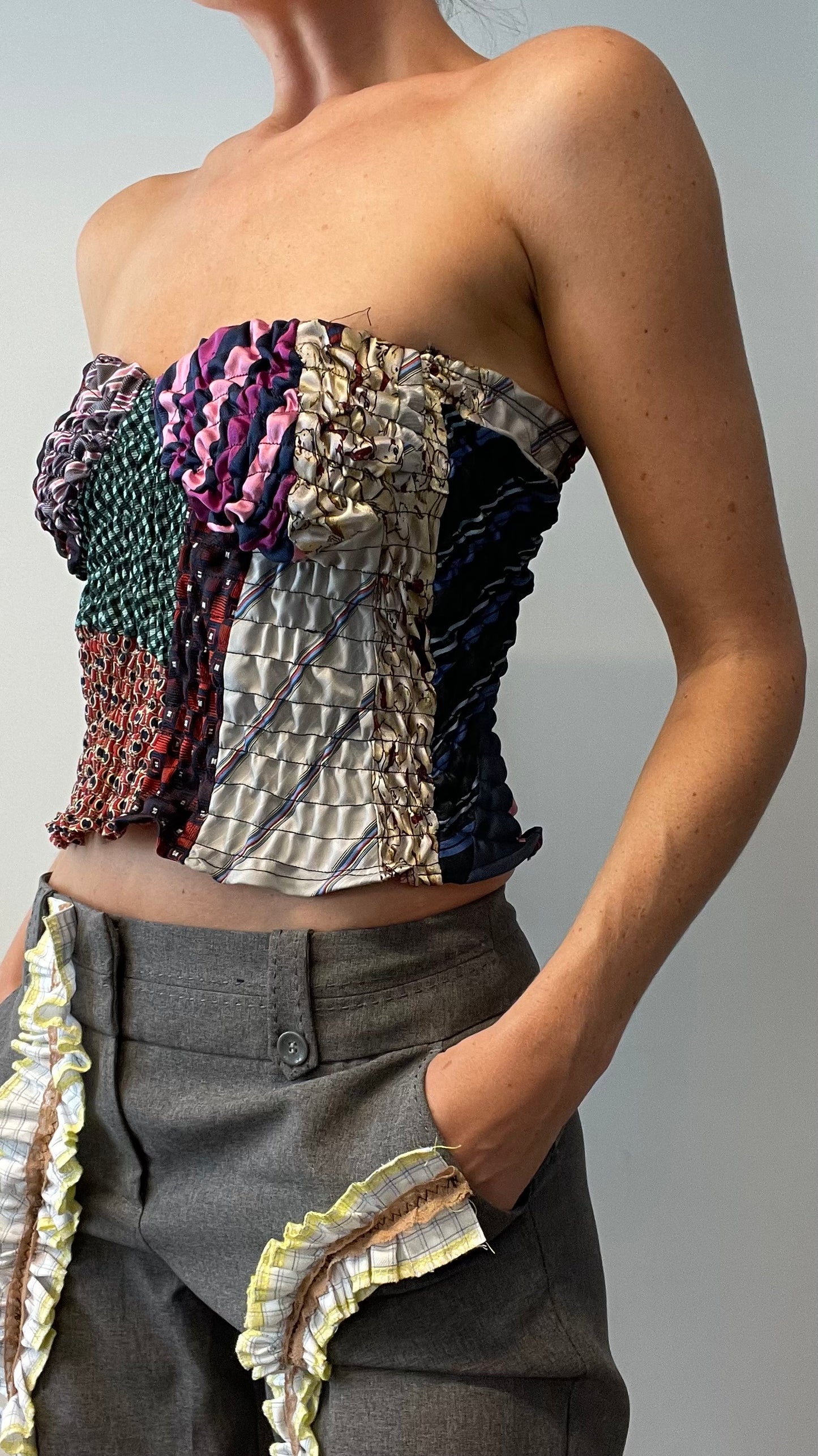 NECK TIE TOP / 1854. / (MADE TO ORDER)