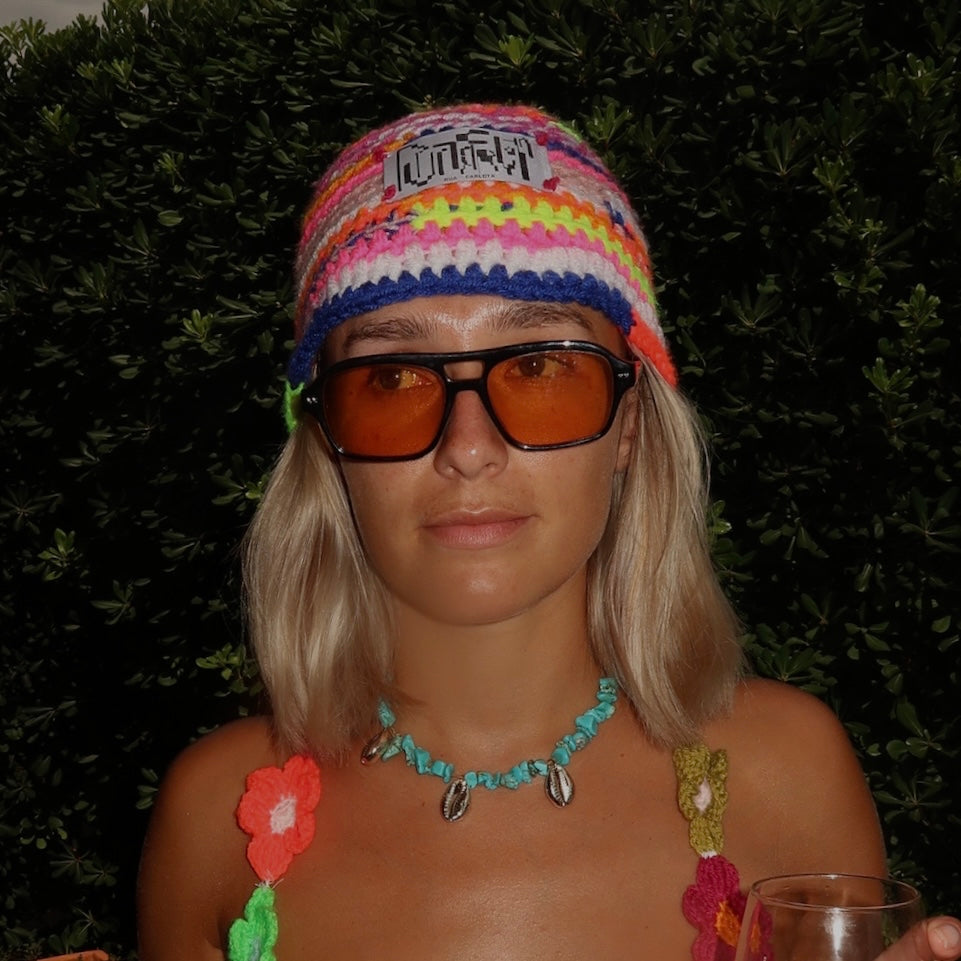 CROCHET HAT / 1767. / (S-M)
