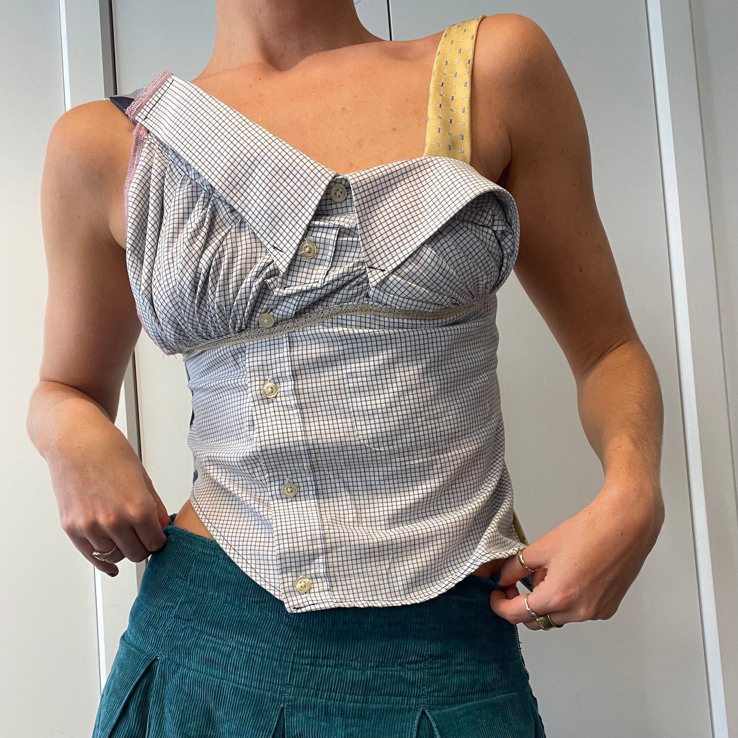 UPCYCLED SHIRT / 1853. / (XS)