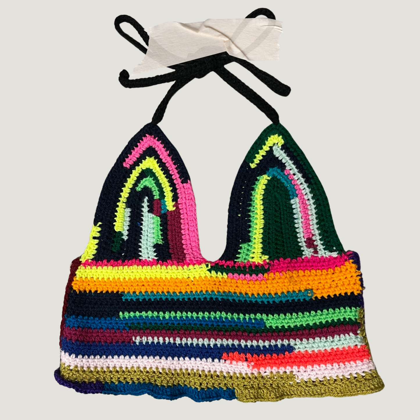 CROCHET TOP / 1831. / (XS-S)