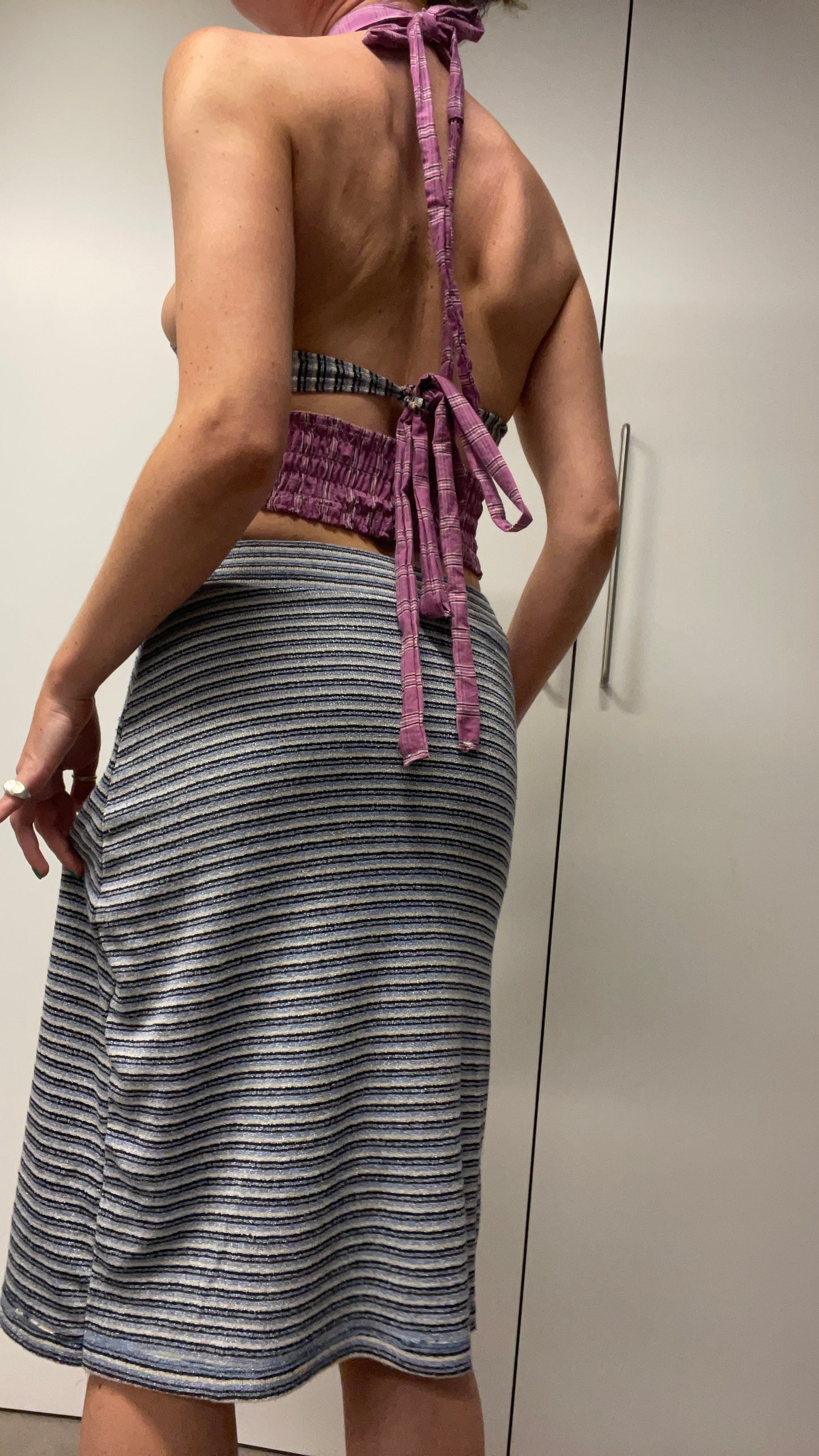 TWO PIECE ~ TOP & SKIRT / 1741. / (XS)