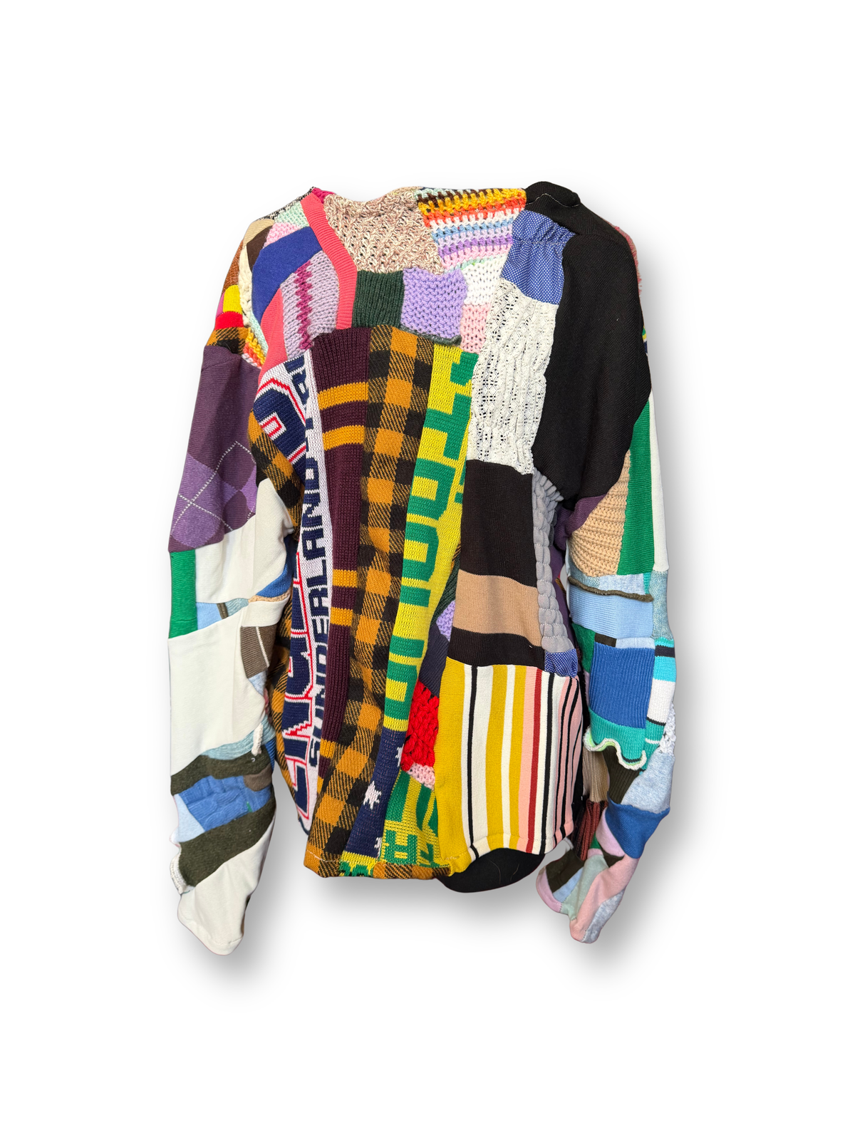 patchwork jumper / 3269.