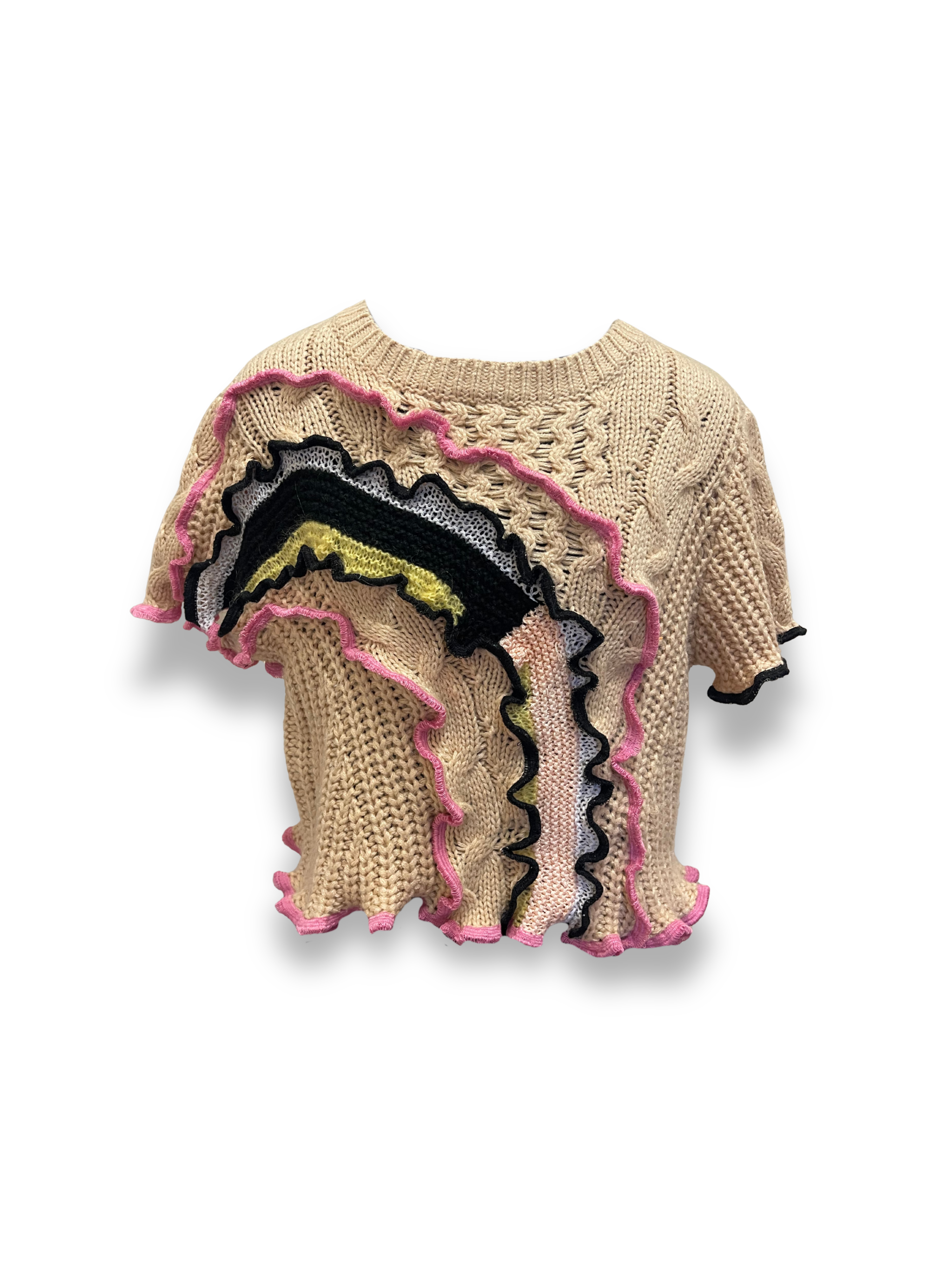 PATCHWORK TEE / 3013. / XL