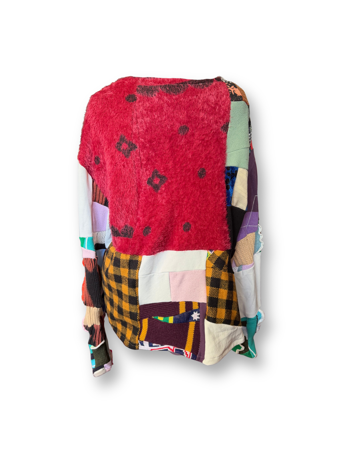 patchwork jumper / 3269.