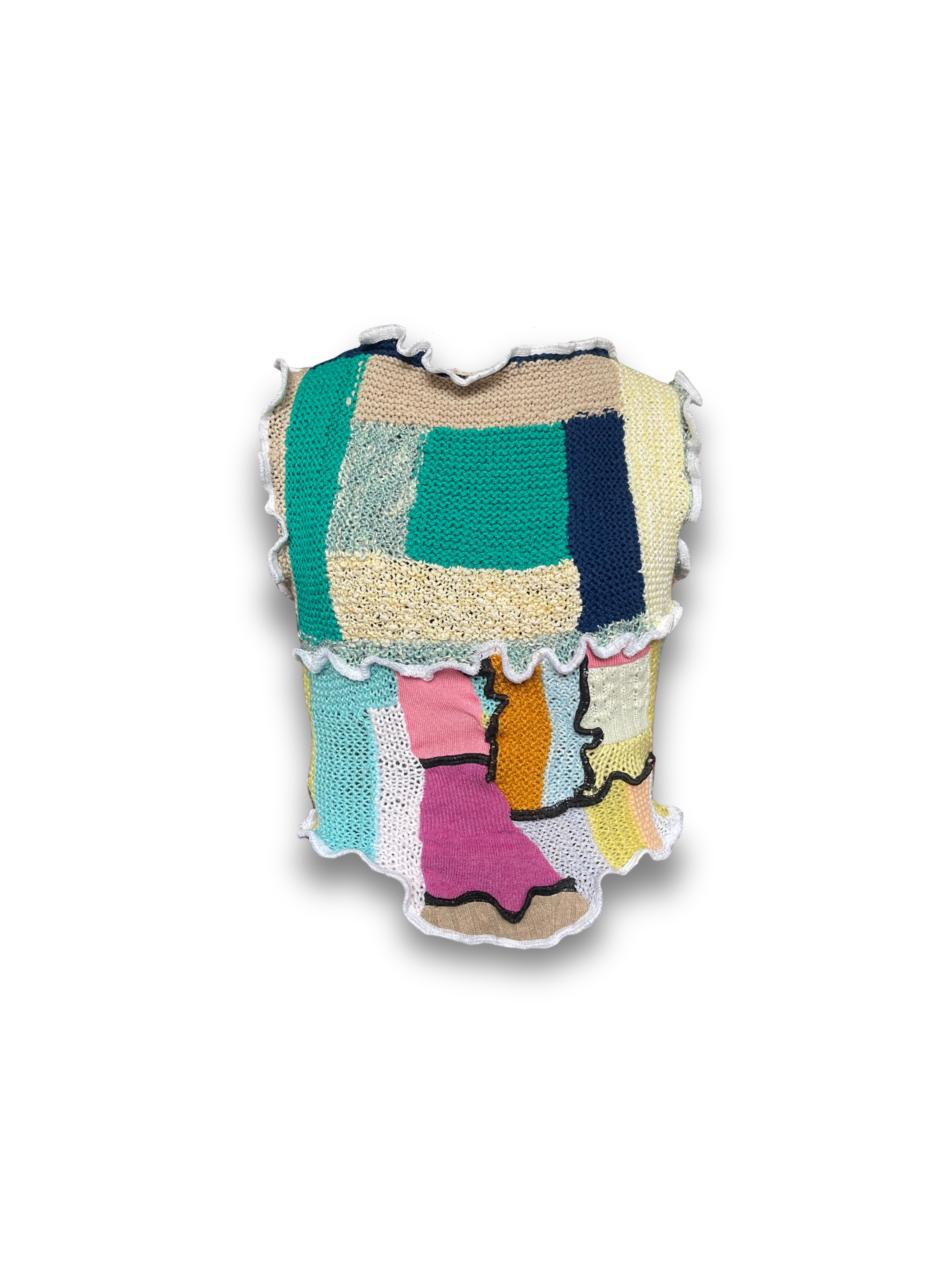 PATCHWORK TANK / 3027. / XS