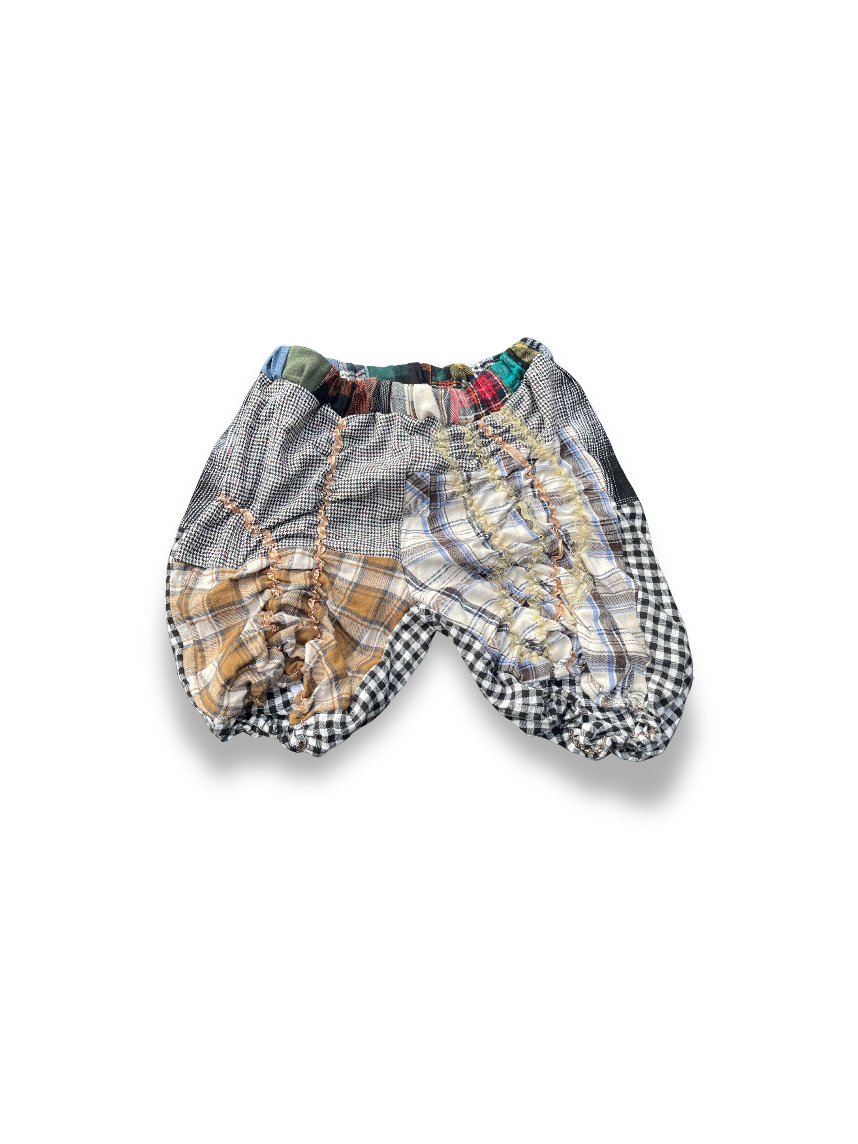 SHIRRED SHORTS / 3080. / S