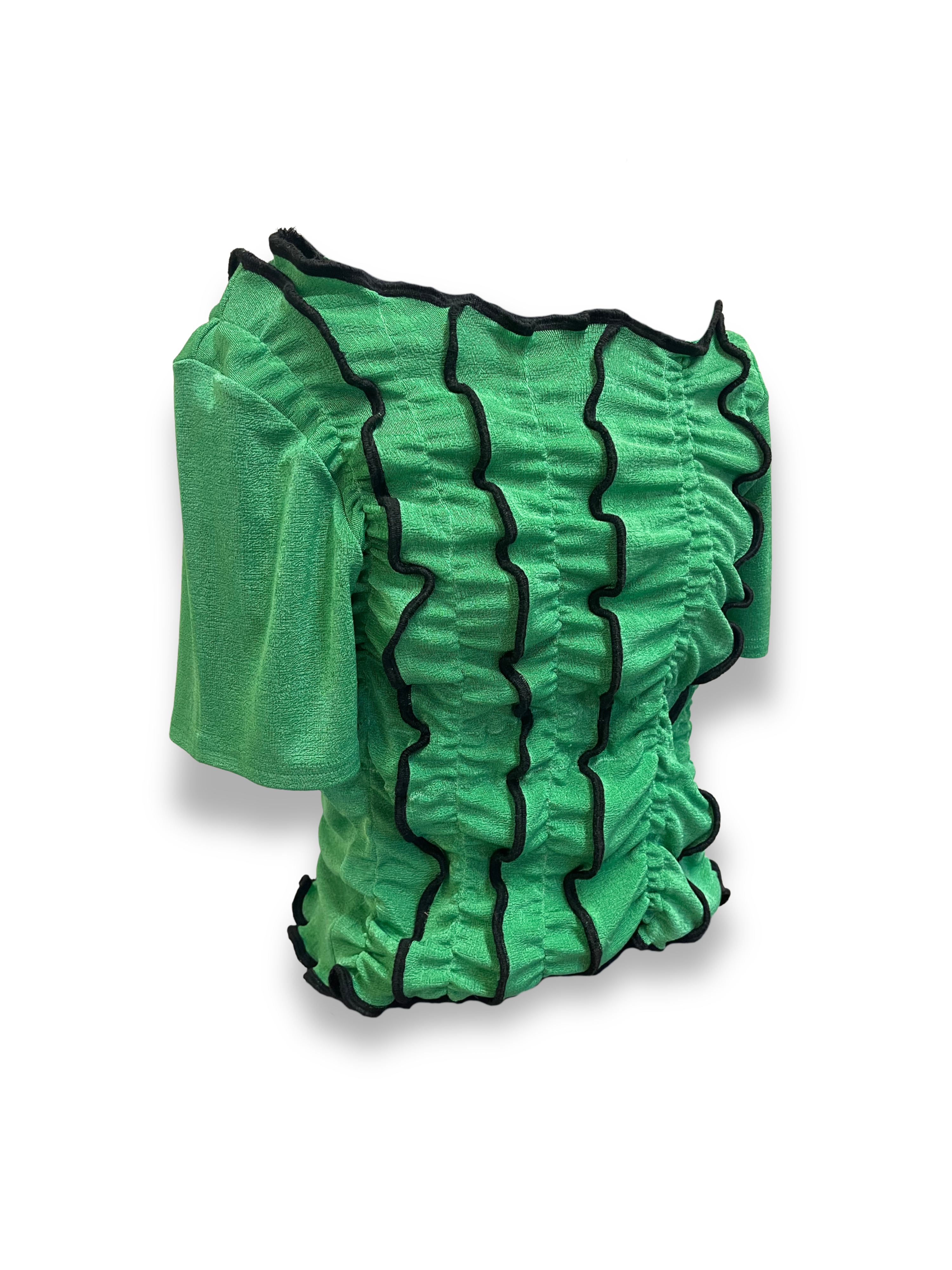 CONTOUR SHIRRED TEE / 3000. / L