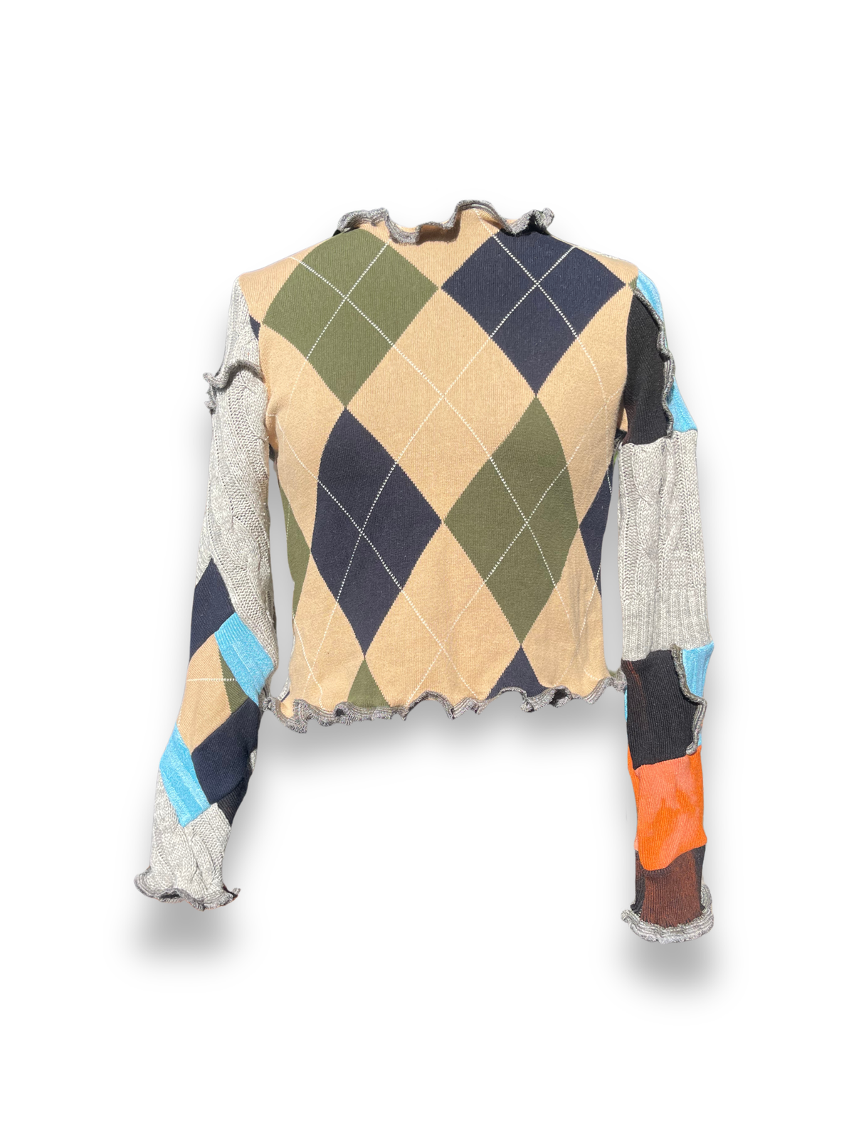 patchwork jumper / 3253.