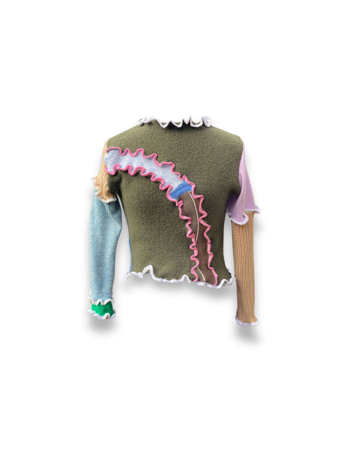 PATCHWORK JUMPER / 3230. / XS