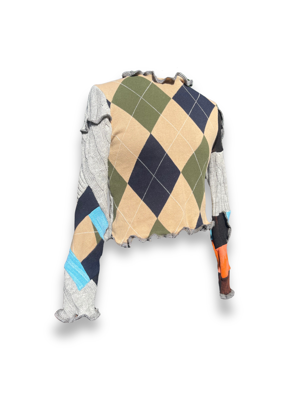 patchwork jumper / 3253.