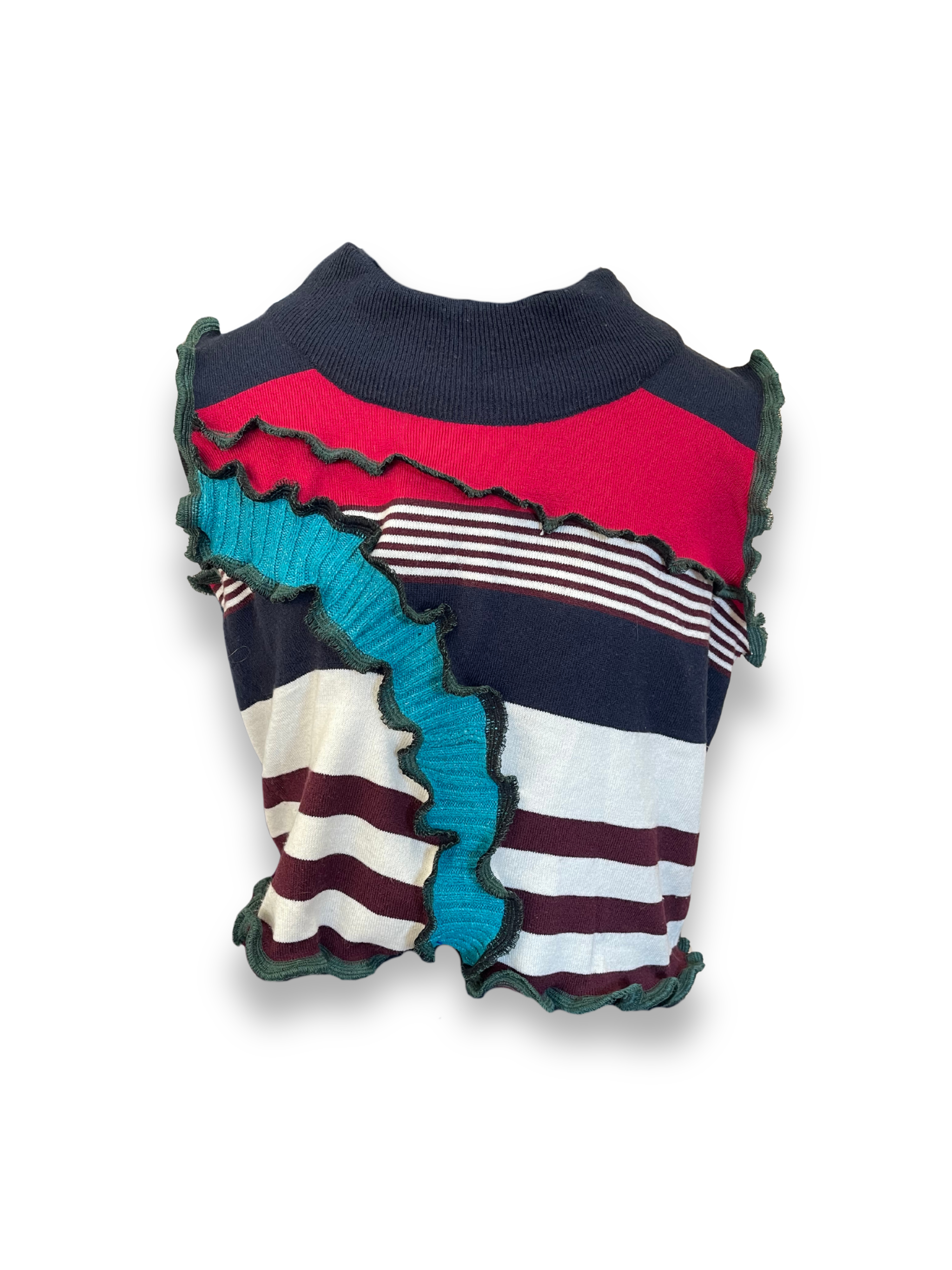 PATCHWORK TANK / 3158. / XL