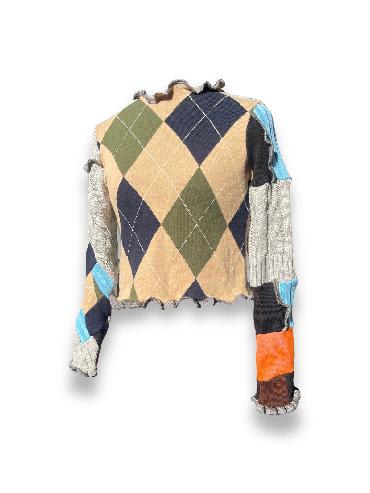 patchwork jumper / 3253.