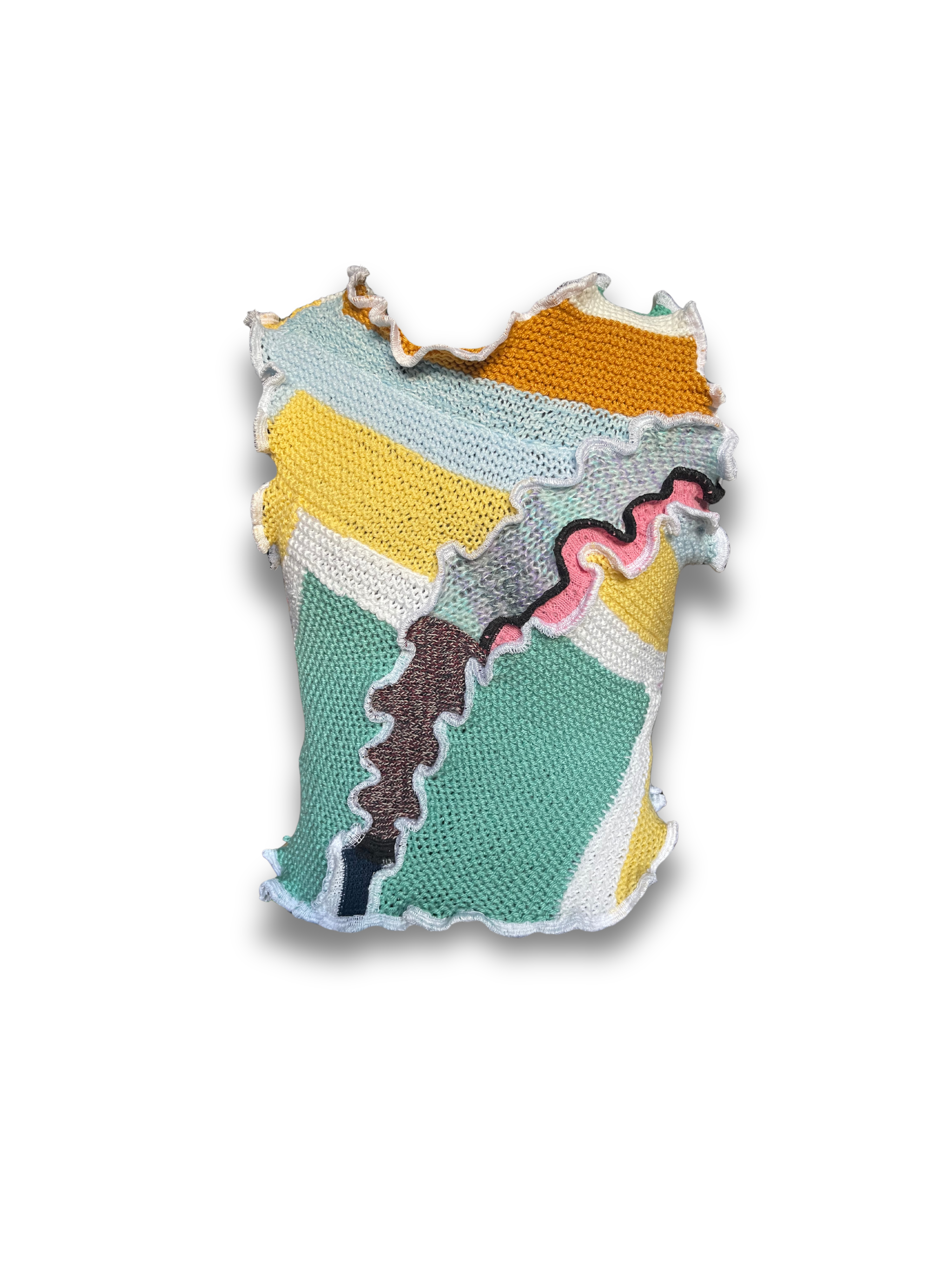 PATCHWORK TANK / 3006. / XS