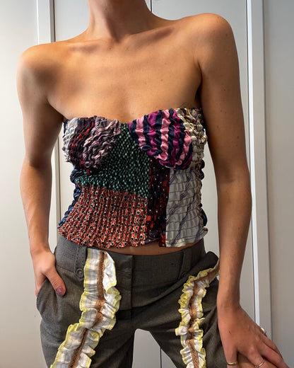 NECK TIE TOP / 1854. / (MADE TO ORDER)