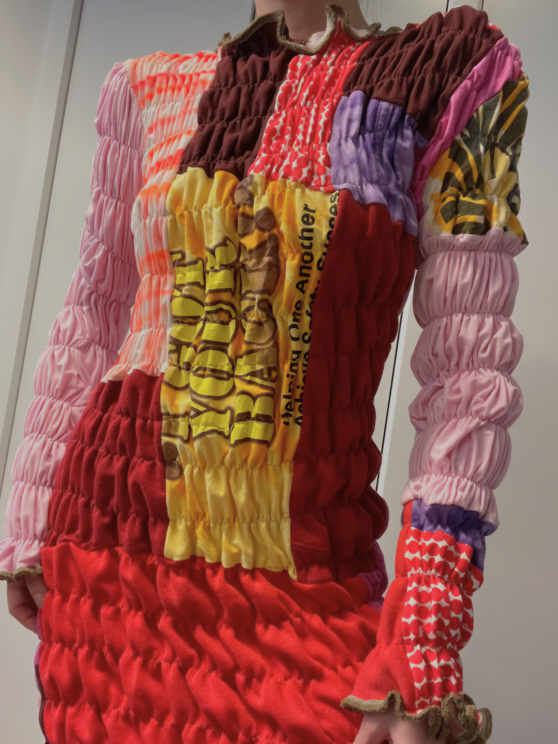 SHIRRED DRESS / 2771. / S-M