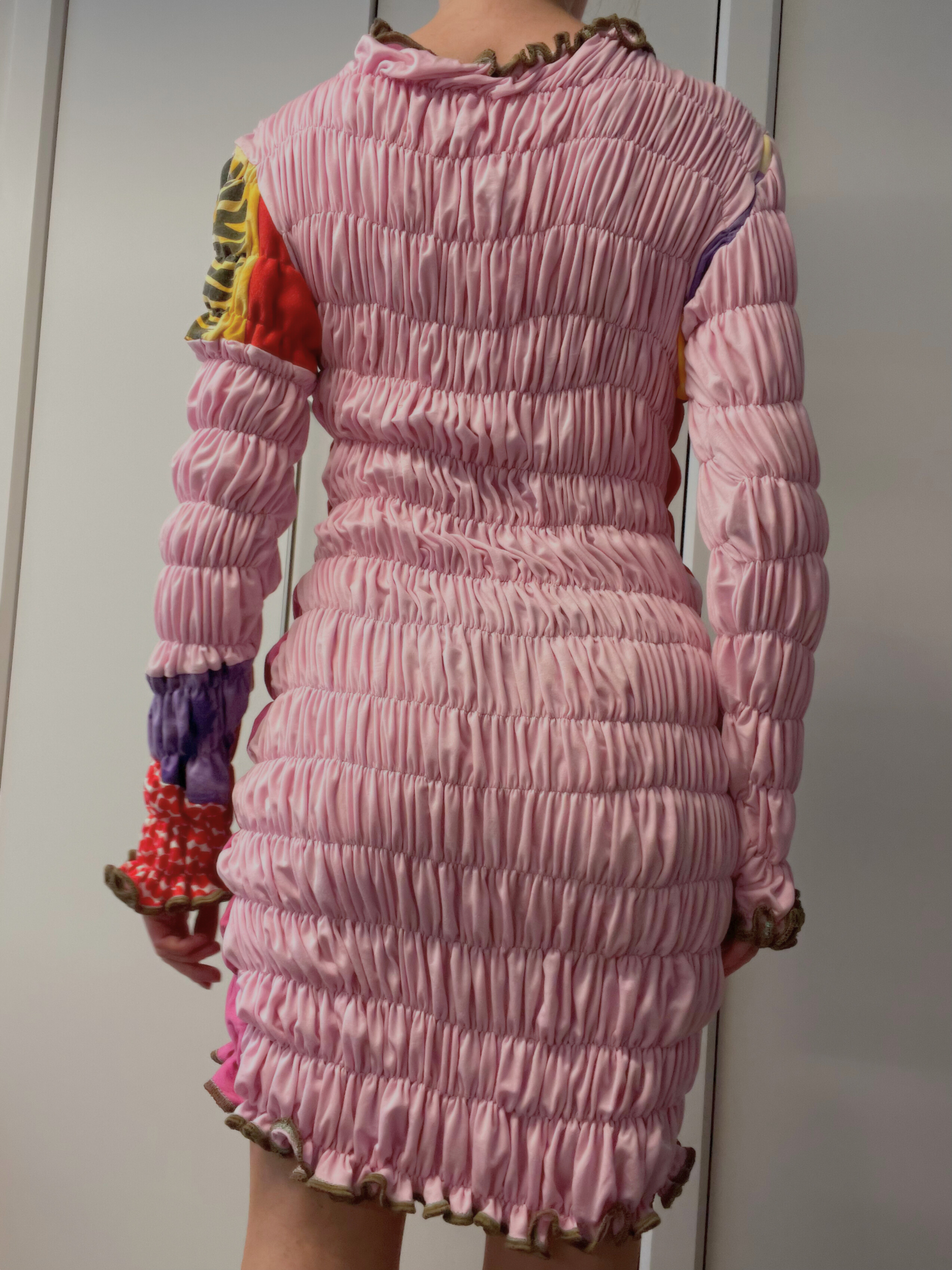 SHIRRED DRESS / 2771. / S-M