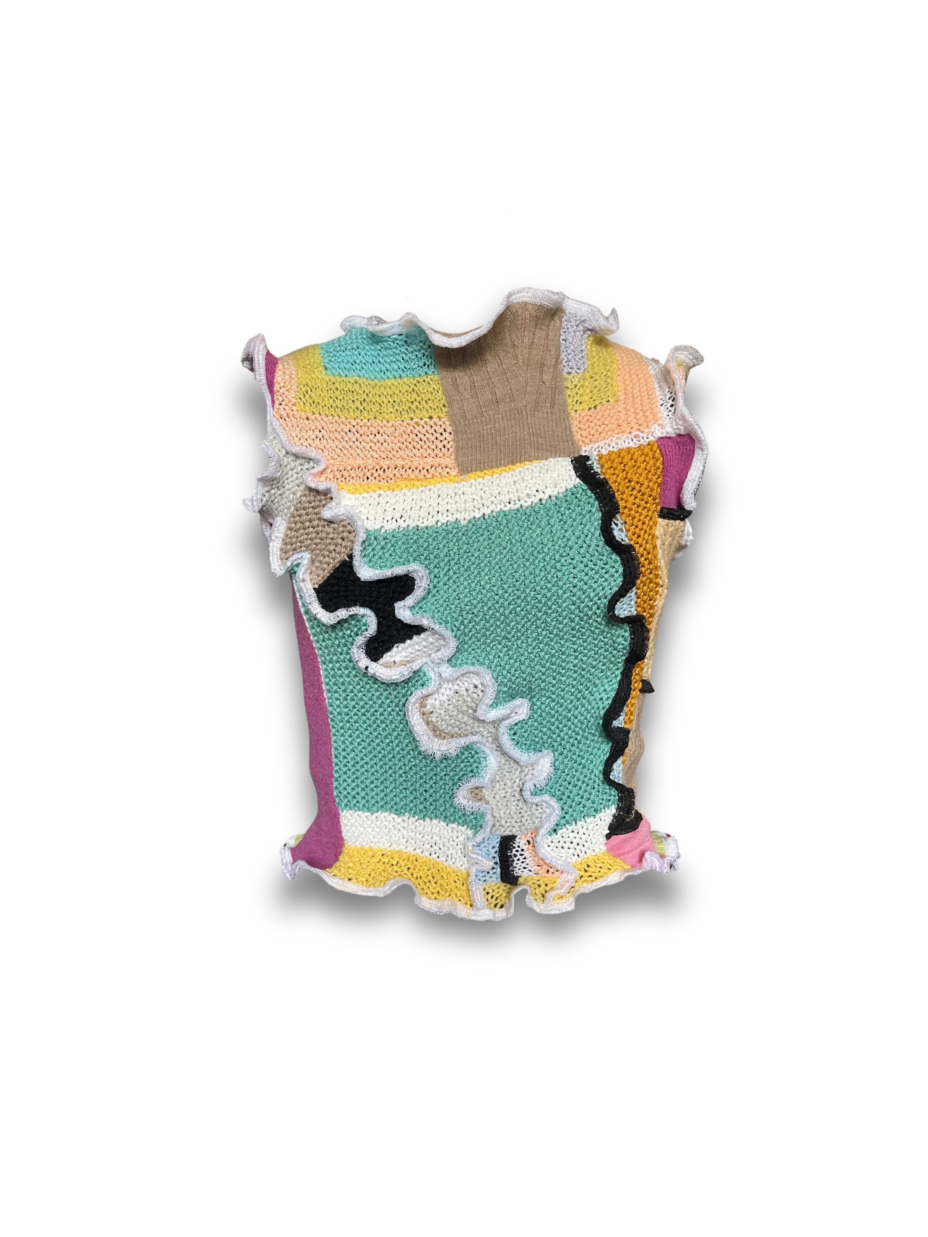 PATCHWORK TANK / 3033. / XS