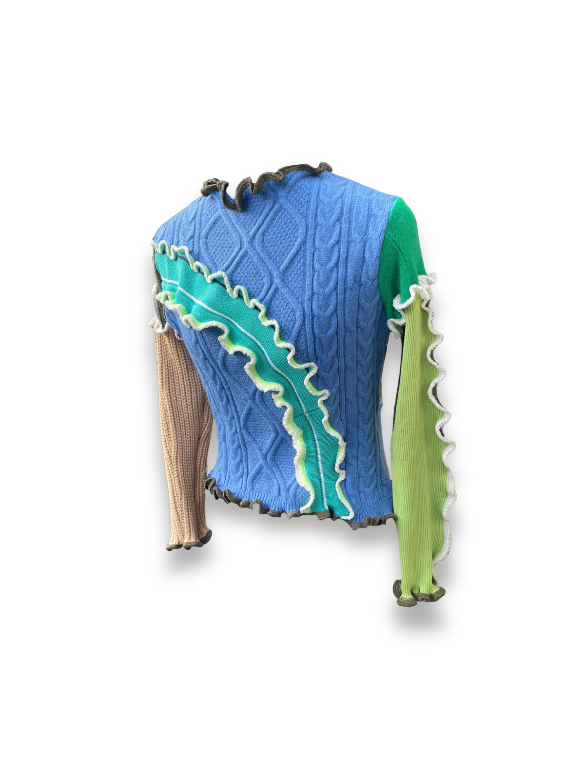 PATCHWORK JUMPER / 3231. / XS