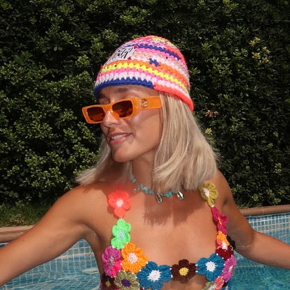 CROCHET HAT / 1767. / (S-M)