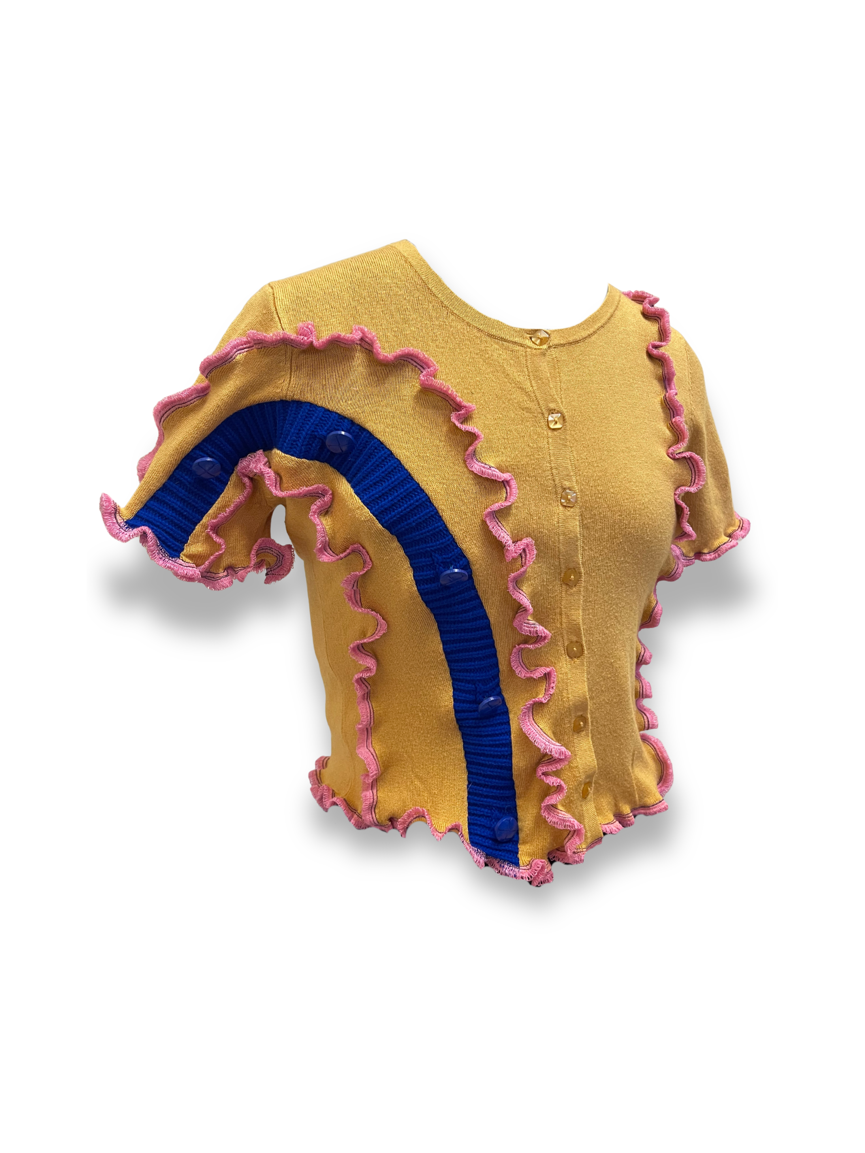 PATCHWORK CARDIGAN / 3164. / XS