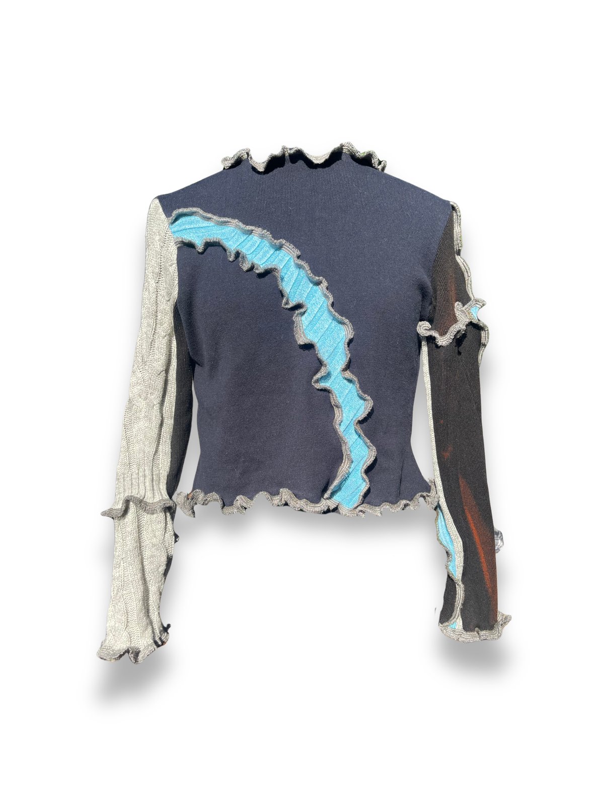 PATCHWORK JUMPER / 3249. / XS