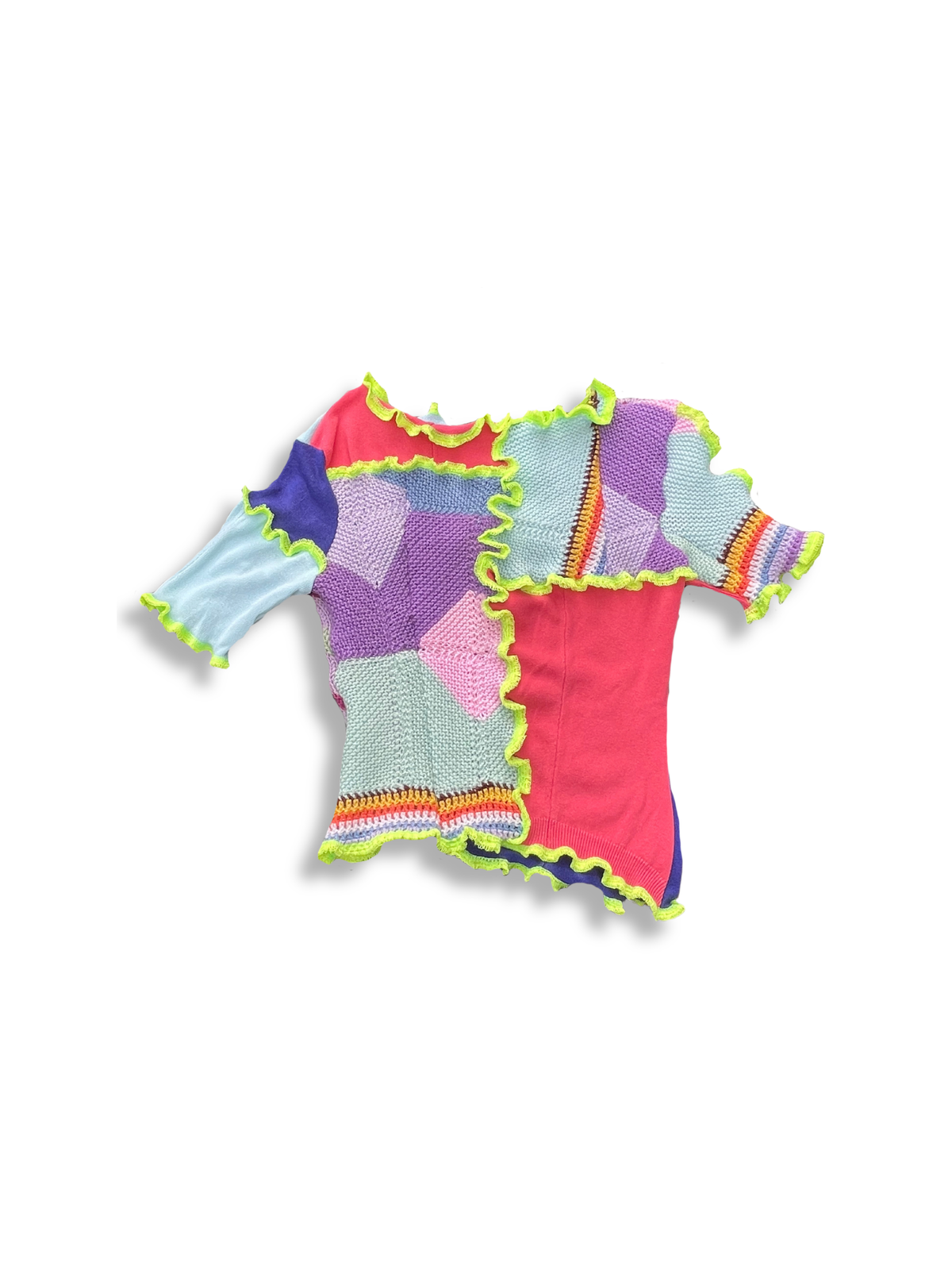 PATCHWORK TEE / 3214. / XS