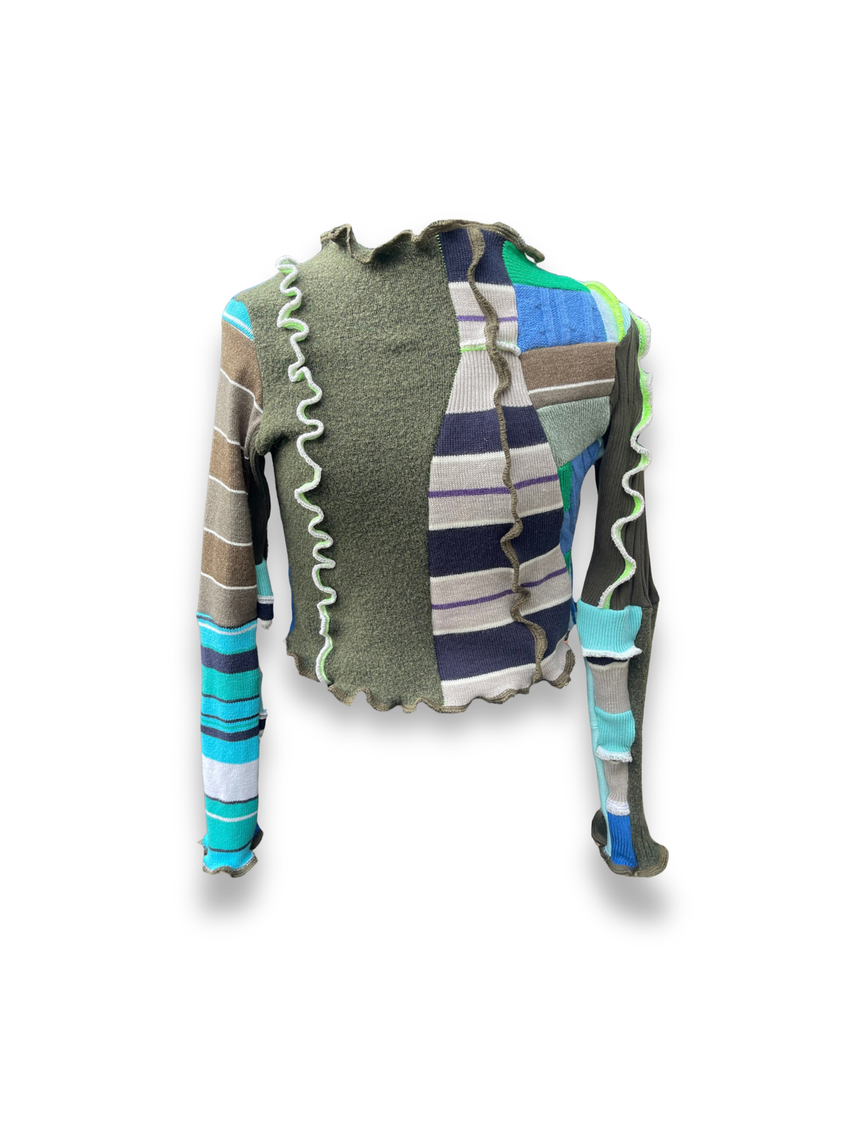 PATCHWORK JUMPER / 3232. / XS