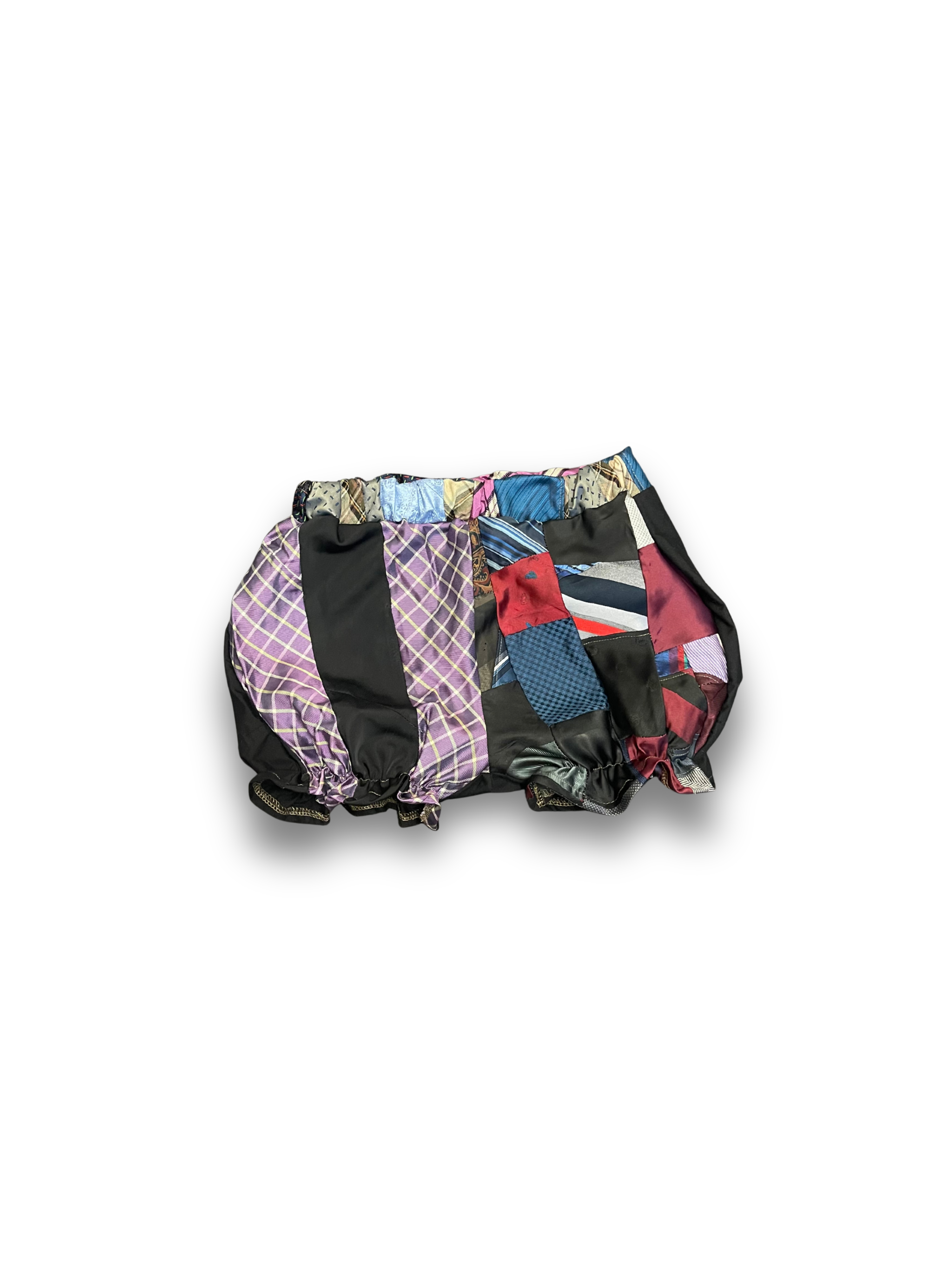 SHIRRED NECK TIE SHORTS / 2948. / S