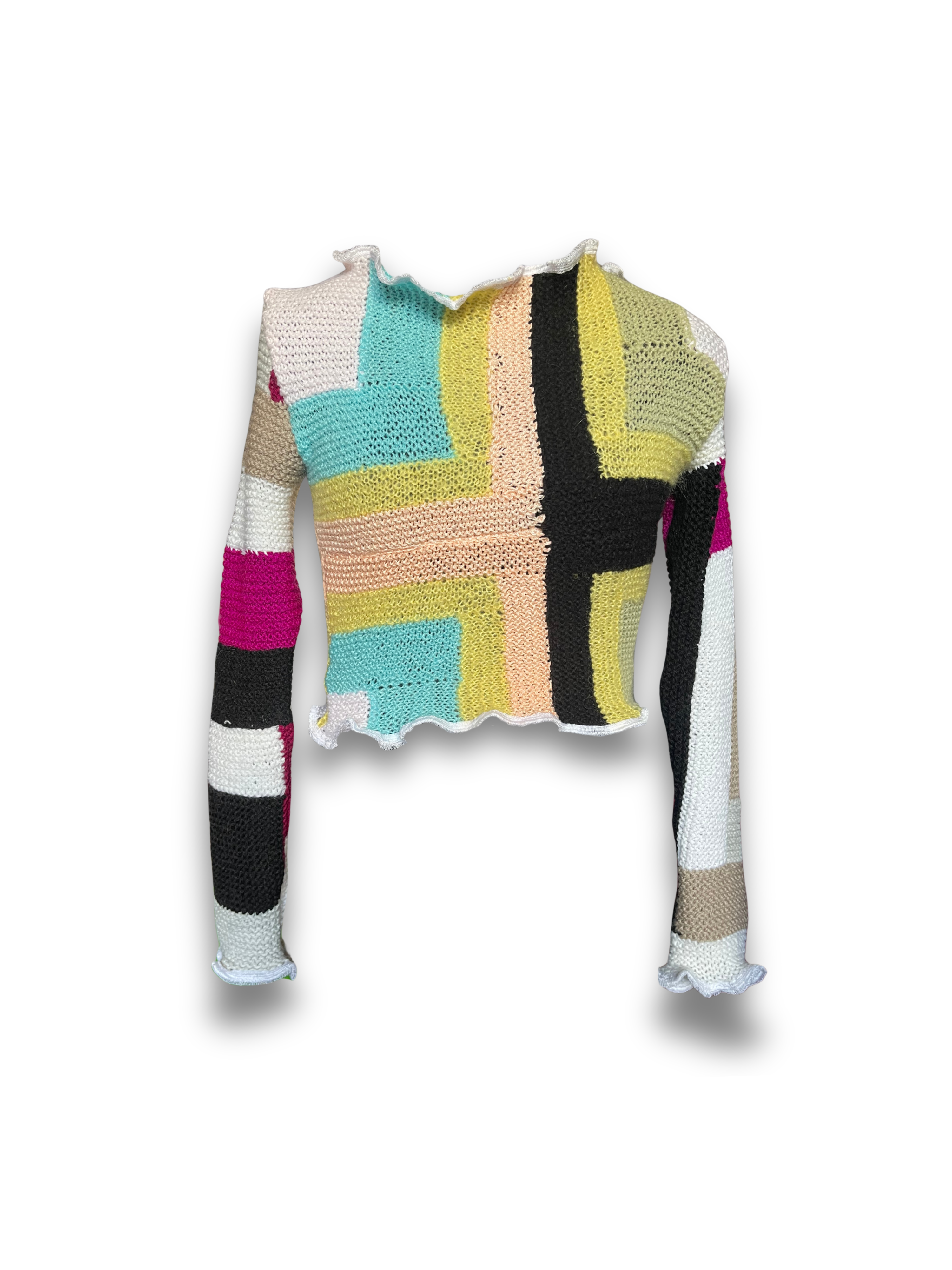 PATCHWORK JUMPER / 3019. / XS