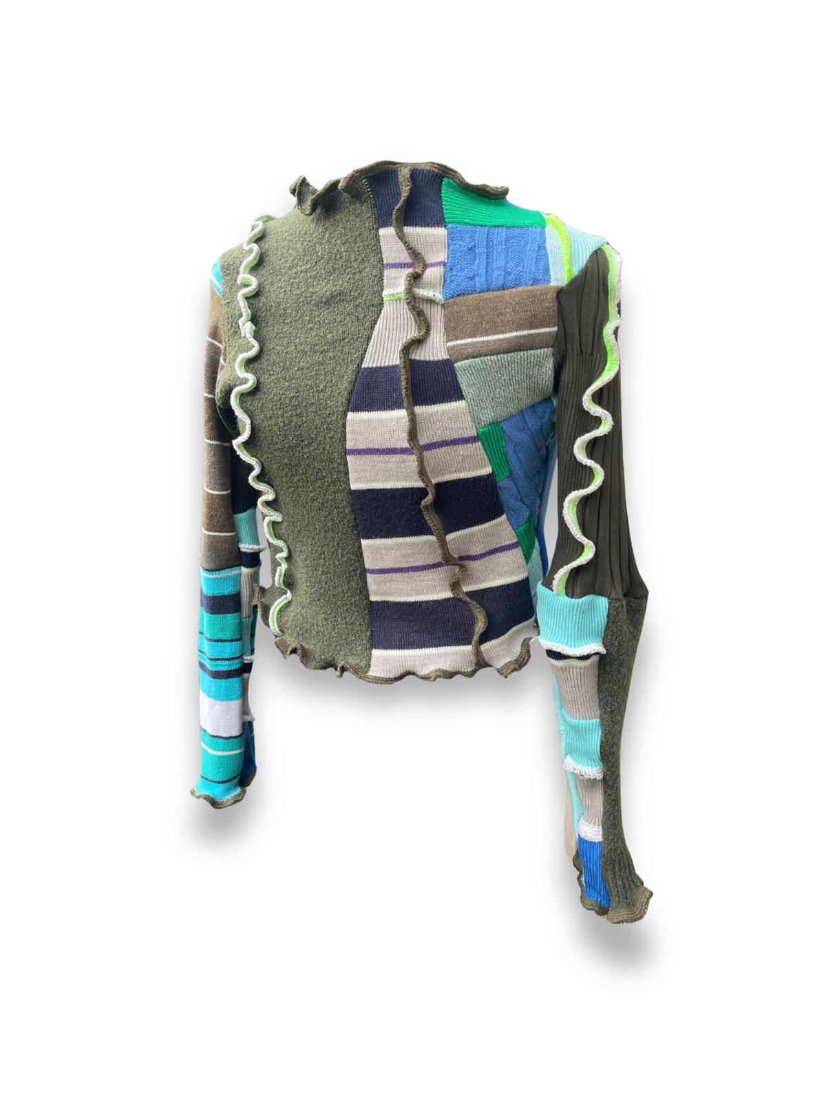 PATCHWORK JUMPER / 3232. / XS