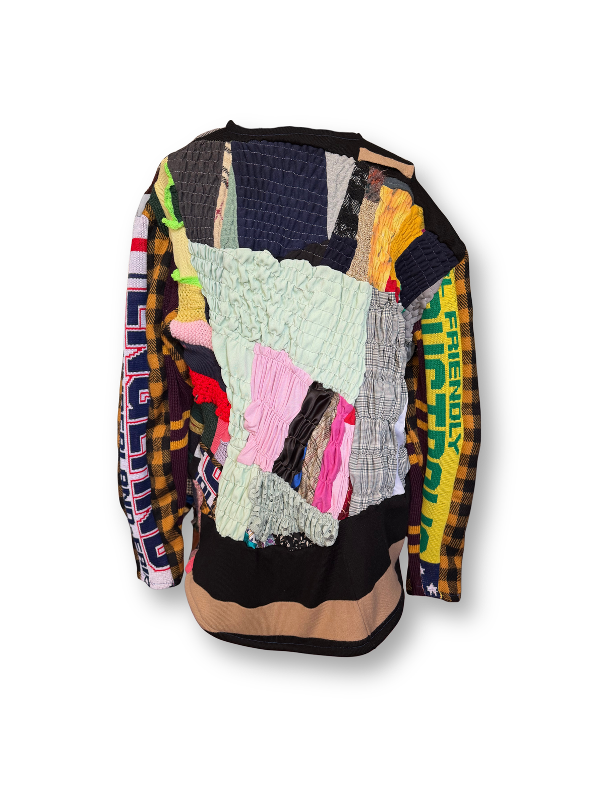 patchwork jumper / 3268.