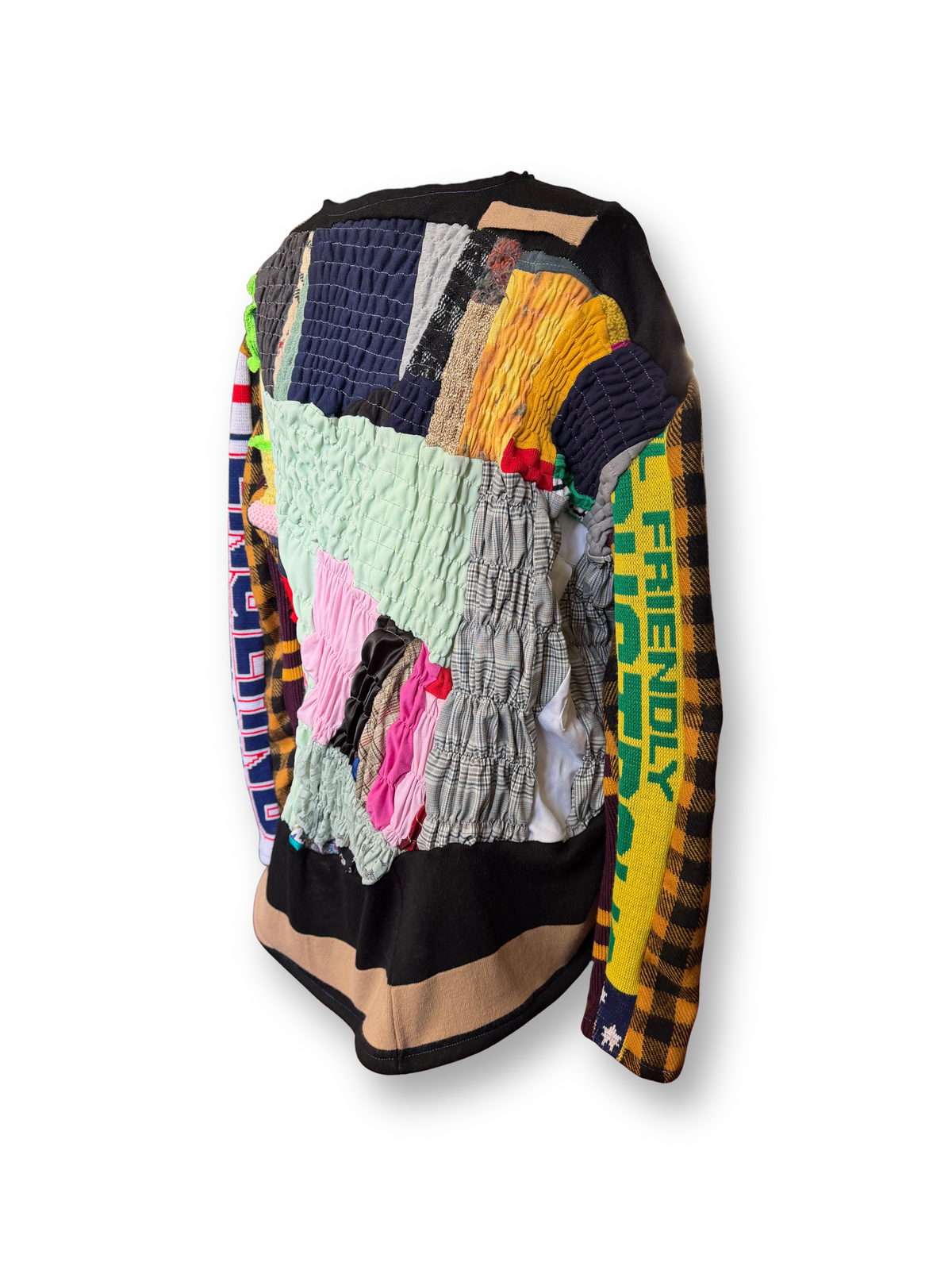 patchwork jumper / 3268.