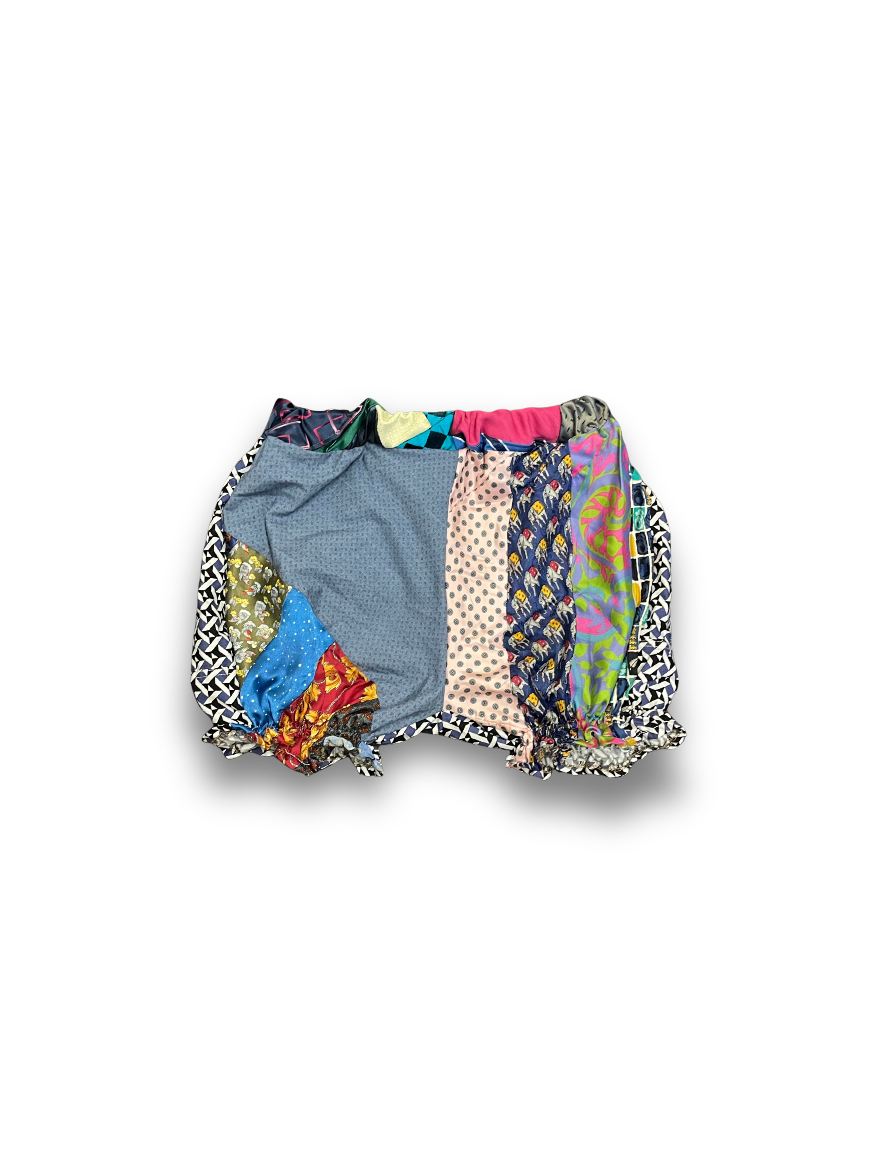 SHIRRED NECK TIE SHORTS / 2949. / S