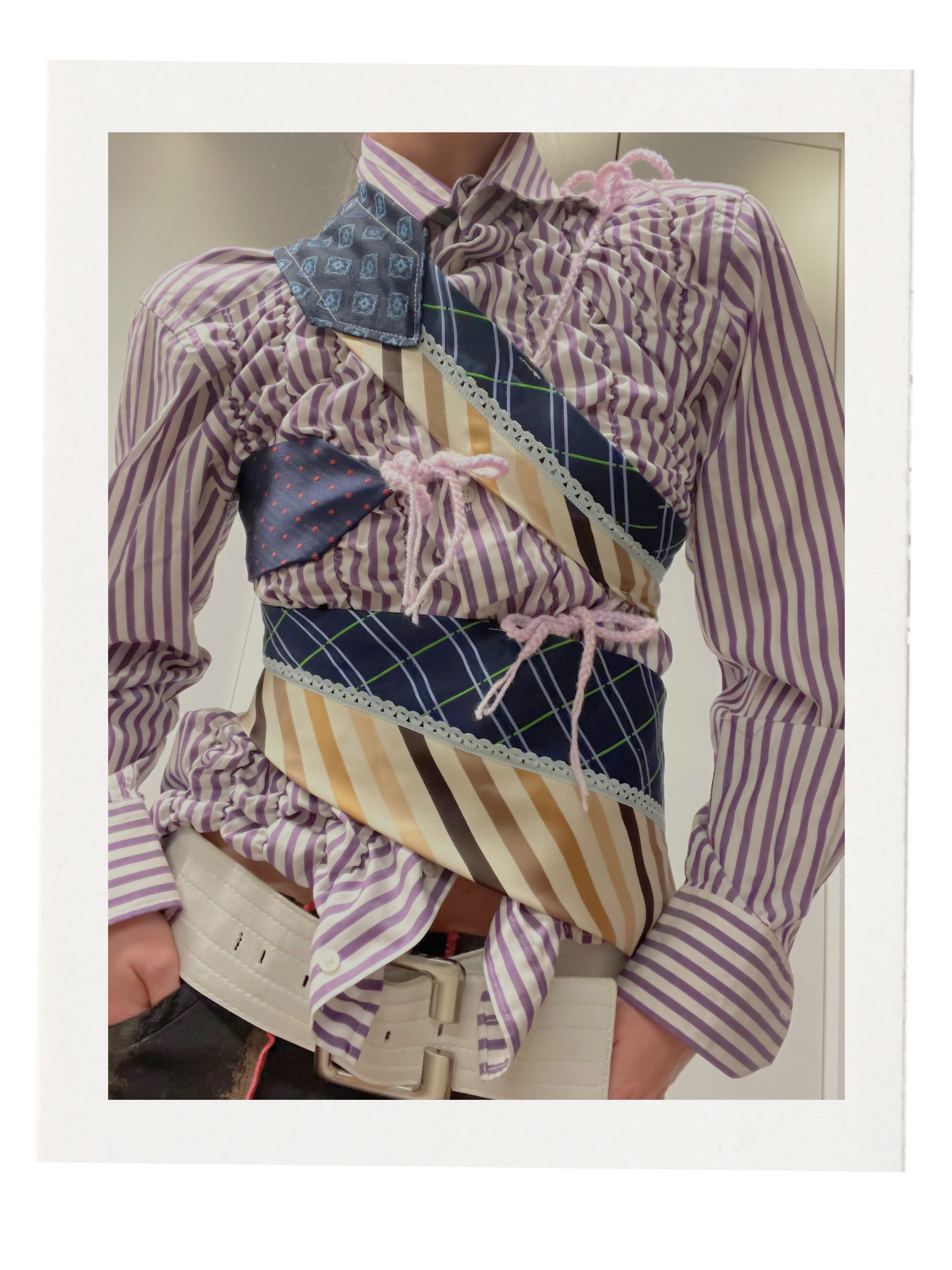 NECK TIE TOP / 2166. / XS