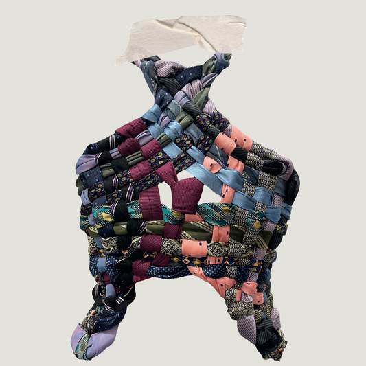 NECK TIE TOP / 1821. / (MADE TO ORDER)