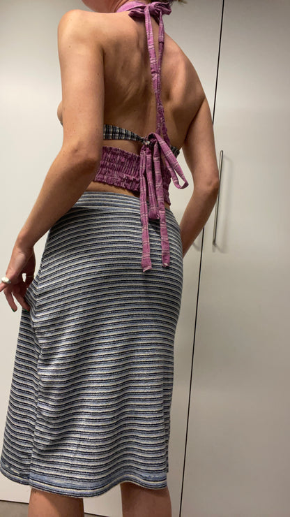 TWO PIECE ~ TOP & SKIRT / 1741. / (XS)