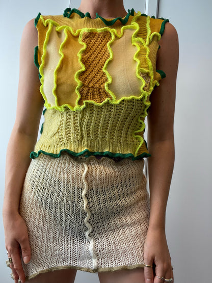 PATCHWORK TANK / 1818. / (S)